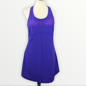 Title Nine laser cut t-back active sun dress- M
